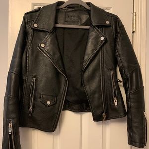 BLANKNYC faux leather moto jacket